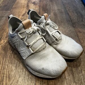 New Balance | Women’s 11 | White and Gray Cheetah Print